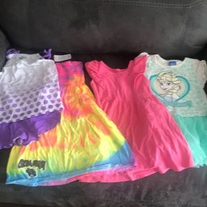 Lot of Toddler dresses and short set 3T